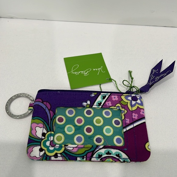 Vera Bradley Zip ID Case Heather - Picture 4 of 6
